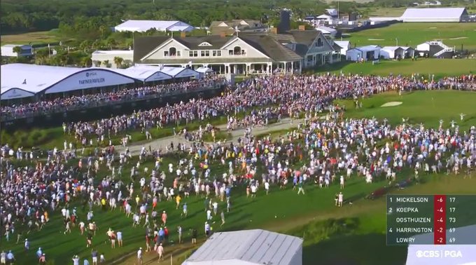 Tour officials to investigate PGA Championship&nbsp;riot